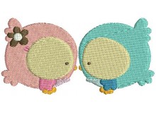 Stickmuster - Sweet Eulchen Paar